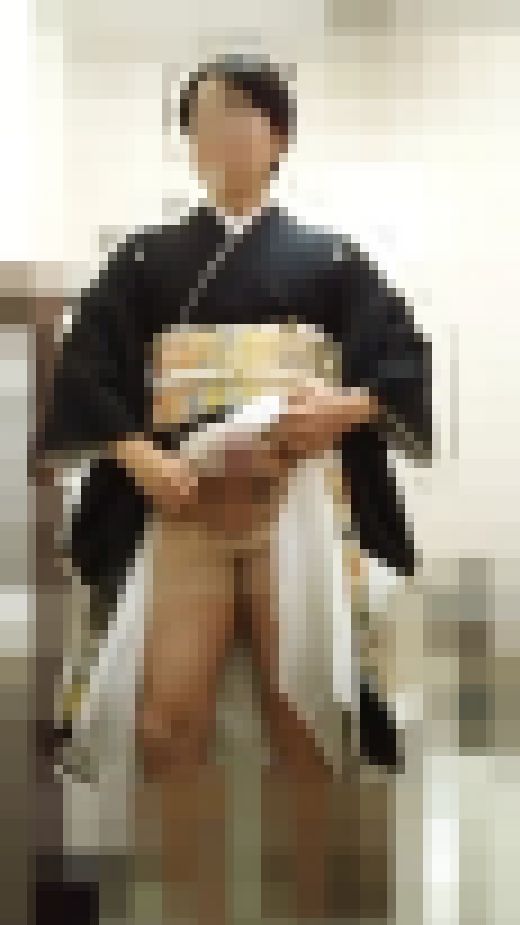 【女装】黒留袖で娘の結婚式の母親に成りきり密かにオナニー　サンプル画像3