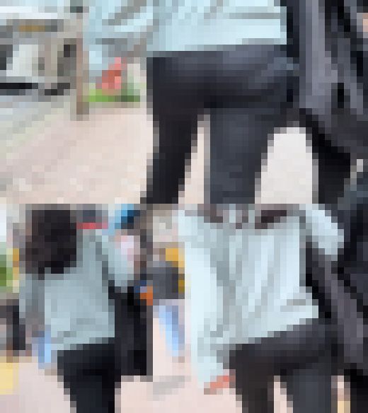 歩行記録0096「やわらかそうなヒップのギャル系お姉さん」　サンプル画像3