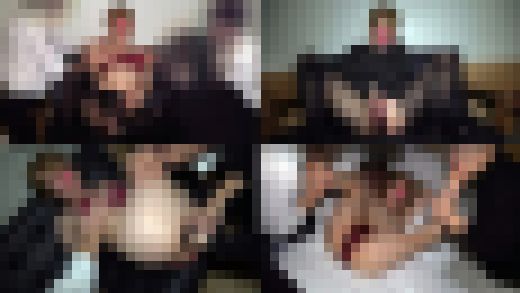 OLももちゃんが会社のデカチン社長達と打ち上げ乱○　サンプル画像1