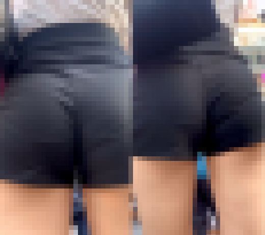 ショートパンツに生足が魅力な美女② サンプル画像2