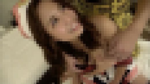 【素人】潮吹き仮装ギャルと玩具プレイを楽しんで生セックスからパイ射セックス-1　サンプル画像1