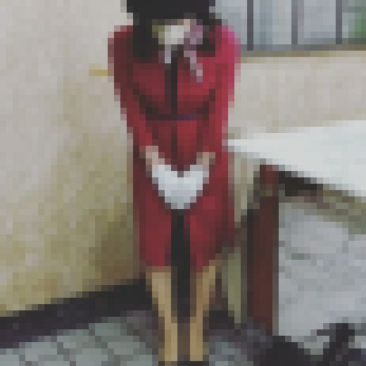 【女装】受付嬢女装して会社受付してからのオナニー　サンプル画像3