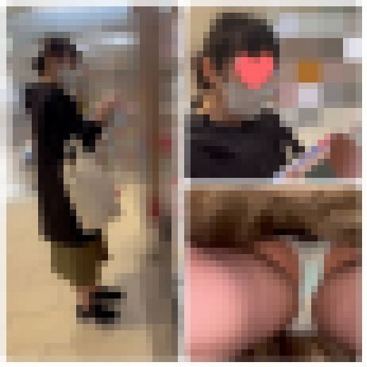 【素人のパンツを逆さ撮り】12,普通の女性のスカートにスマホブッコむシーン撮りました!3人収録 サンプル画像1