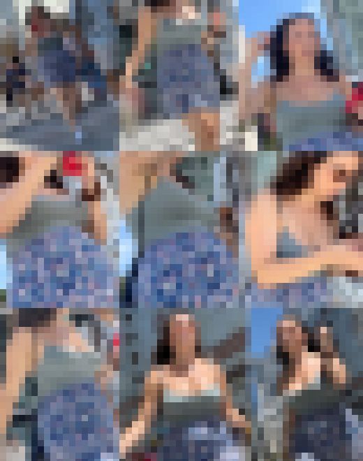 【通スピ&スロー】ぽちゃムチ好き必見!真夏のキャミソール巨乳様! サンプル画像1