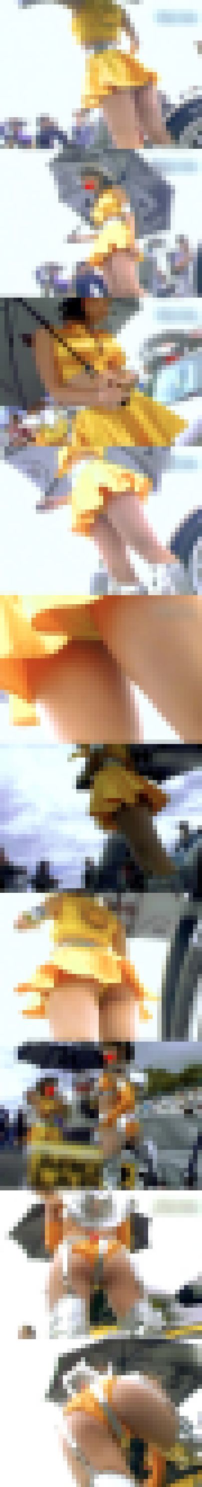 [夏休み・特別編集]長身美女キャンギャルRQレースクイーン個人撮影。　サンプル画像1