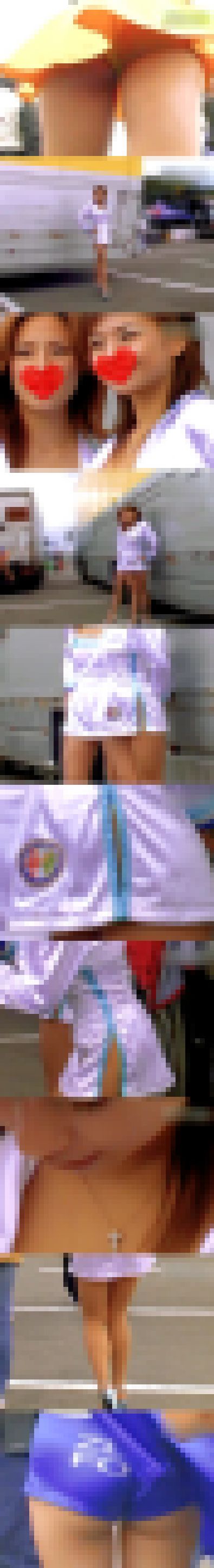 [夏休み・特別編集]長身美女キャンギャルRQレースクイーン個人撮影。　サンプル画像2