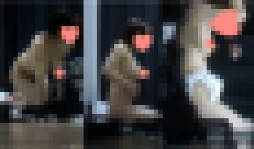 いきなりアナルを突き出すポーズ！ホルスタインのような爆乳をたくし上げ、セクシーにボディクリームを塗る。　サンプル画像2