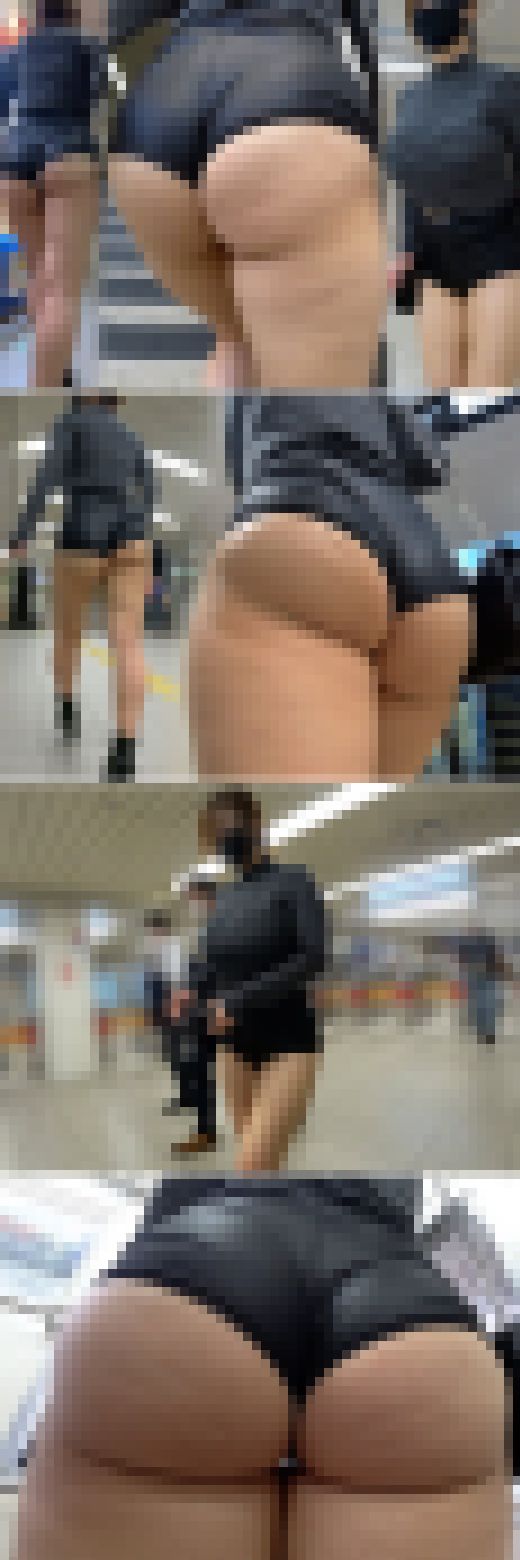 【超爆尻爆乳】超ド級!!物凄い肉感BODYをしたショーパンお姉さん♪ケツも乳も規格外のサイズです!!　サンプル画像1