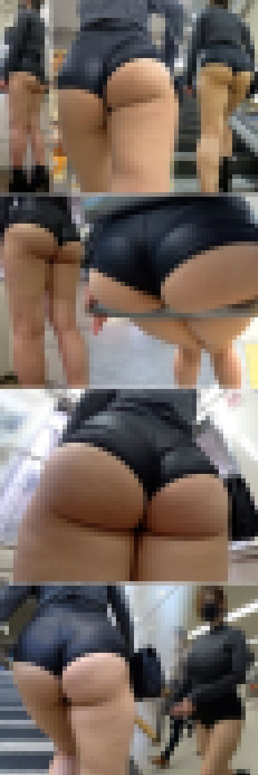 【超爆尻爆乳】超ド級!!物凄い肉感BODYをしたショーパンお姉さん♪ケツも乳も規格外のサイズです!!　サンプル画像2