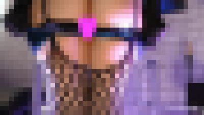 【正面観察】水色ハイレグTバック&マイクロミニ サンプル画像1
