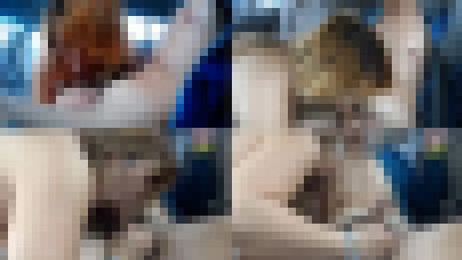 タトウ入りの母さん、車内フェラ･乳首舐め手コキでゴックン　サンプル画像2