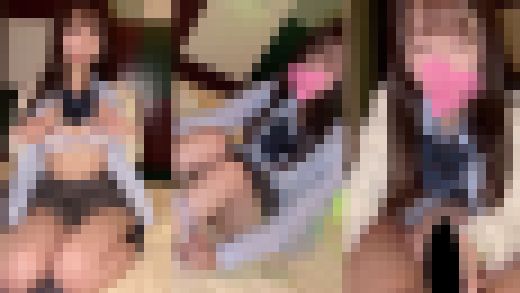【個人撮影】パパ活で処女喪失させた美小女と奇跡の再会_卒業なので最後に制服姿でハメ撮り サンプル画像2