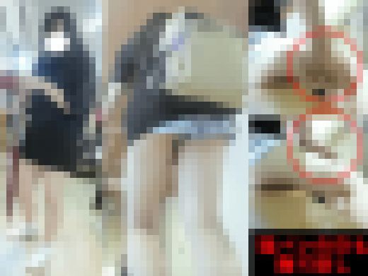 【16分逆さ2種】2度撫で回される地味女子 サンプル画像3
