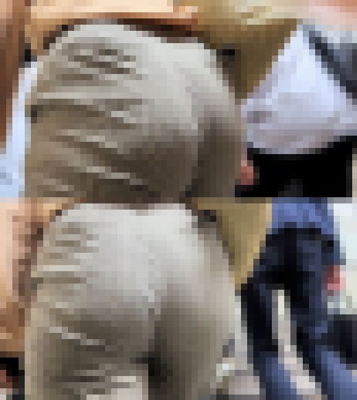 歩行記録0111「画面いっぱいの上質ぷりぷり尻を堪能」　サンプル画像1