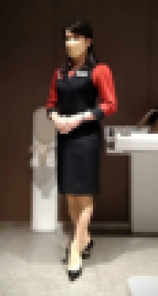 【女装】ビューティーアドバイザー女装　サンプル画像1