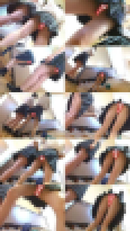 【高画質】お友達と3人でTik●ok腰振りまくり~♪なんとYちゃん女の子の日~!!ナ●キン丸見えエ〇エ〇お宝映像! サンプル画像1