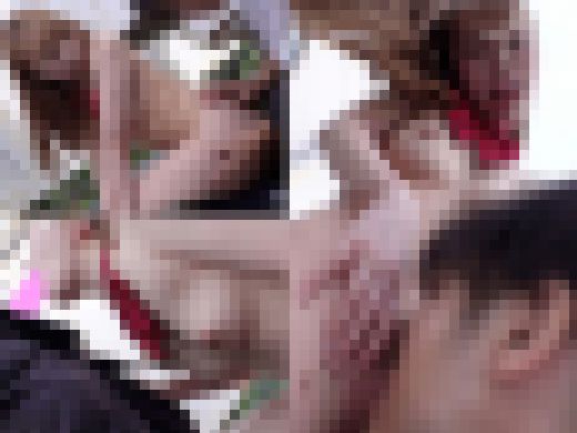 【服飾科】放課後の校舎の屋上で自撮り露出している変態ギャルに凸してみた【個撮】　サンプル画像2