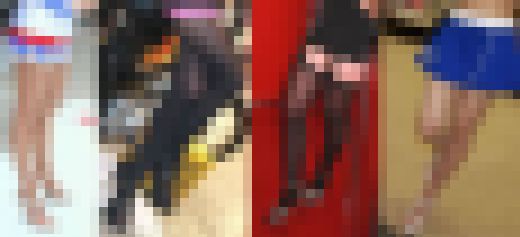 コンパニオン、キャンギャル、 レースクイーンのつま先や、タイツパンストに包まれたパンツま、別系三日月をご覧ください サンプル画像2