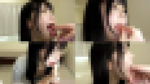 プレミアム版付き!皆瀬あかりのマニアックな口内観察・口内フェチプレイ!【口内フェチ】【丸吞み】 サンプル画像1