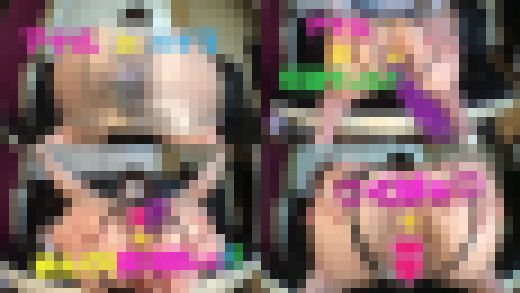 ♥双頭ディルド♡×♥アナルバイブ♡ひりだしイキッ♥ミニスカストッパー　サンプル画像1