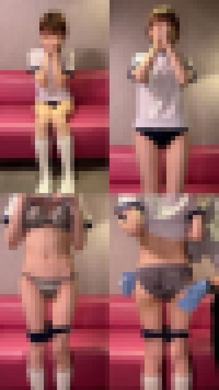 【アイドル志望女子の弱みに付け込んで、、、】実直な大手メーカー派遣社員の美肌女子、身体を全て見られて指ズボされてしまう。。。 サンプル画像1