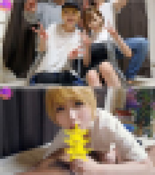 【まさかのハメ撮り女子会】金髪ショートの一眼レフ女子GET!大発情!性欲強くて締りがイイ!最高淫乱マンコ美乳娘に巨根ぶち込み痙攣 サンプル画像1