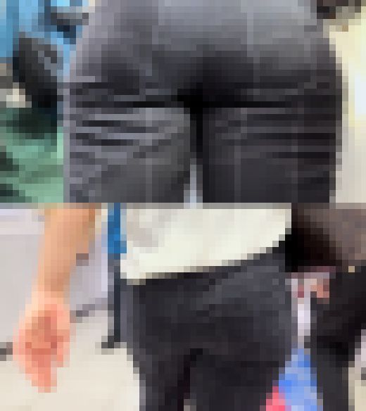 歩行記録0117「ぶりんっと大きな極上尻をお持ちのOLさん」　サンプル画像1