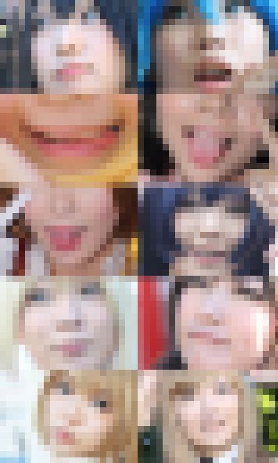 コスプレイヤーの顔面アップ002　サンプル画像1