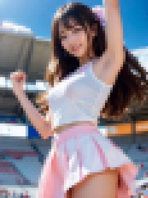 ♦チアガールの彼女　４♦　チラリズム☆　４９０枚　サンプル画像1