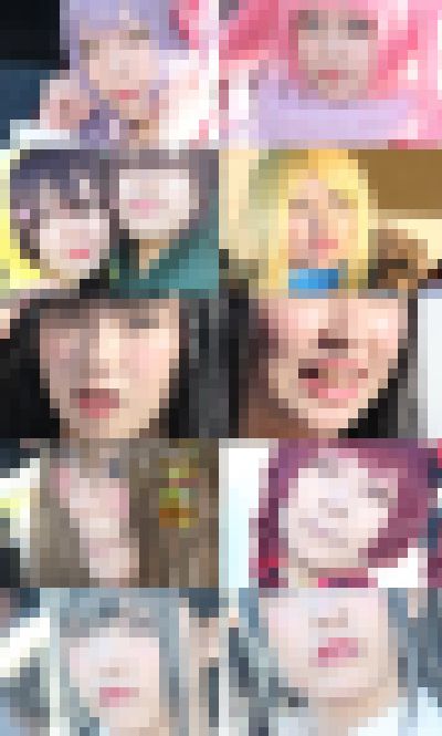 コスプレイヤーの顔面アップ023 サンプル画像1