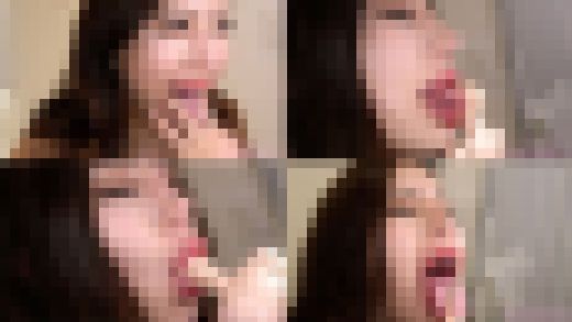 プレミアム版付き!永井マリアのマニアックな口内観察・口内フェチプレイ!【口内フェチ】【丸吞み】 サンプル画像1