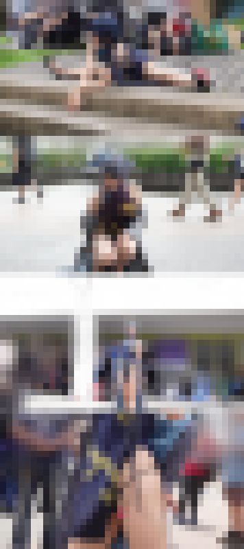 ドスケベコスプレイベント・レポート～極小パンティからまん肉はみだし…美人会長レイヤー様の誘惑～　サンプル画像3