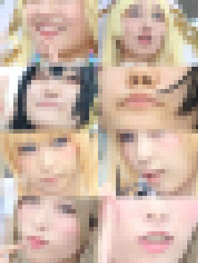 コスプレイヤーの顔面アップ037　サンプル画像1
