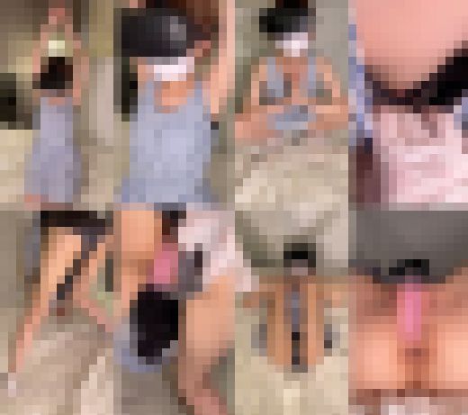 【視界を奪って、、、】細身美乳OLの冷房対策、ゴーグルで視界を奪って(完全版) サンプル画像1