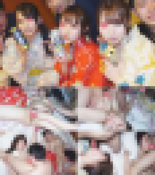 3本連続20％オフ【す◎み※カン】夏休み※海花火大会一泊旅行／SS女子大チアリーディング部女子3名（旅館大セ〇ハラ特典付き）③　サンプル画像1