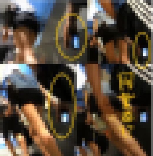 【スレンダーお姉さんを撮ってやろうと思ったら同業者も盗撮！？】　サンプル画像3