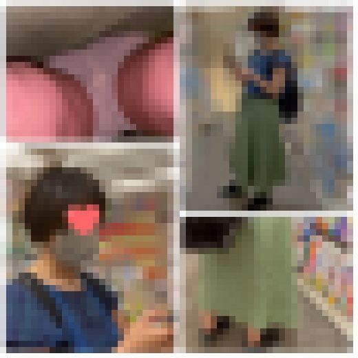 【素人のパンツを逆さ撮り】17,素人お姉さんのロンスカにスマホぶっこみ！3人収録　サンプル画像2