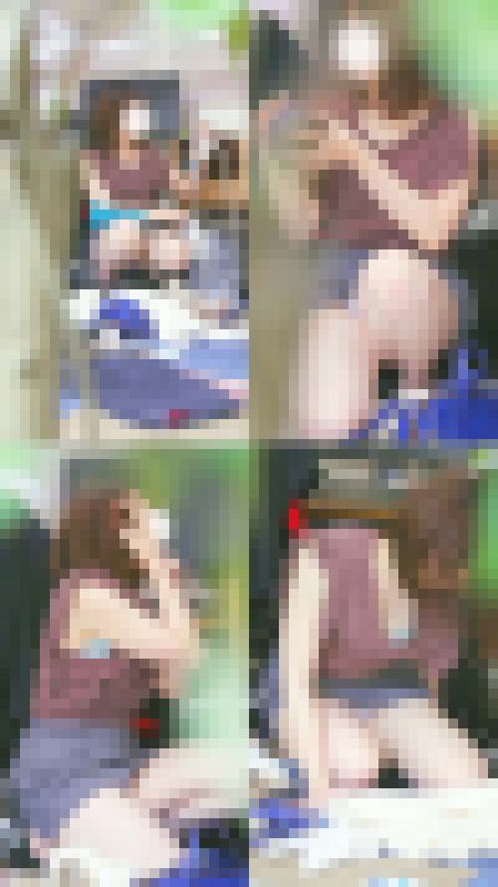 バレちゃった 腋に谷間にガードゆるゆる猫系お姉さん 「マジでキショいんだけど♡」 サンプル画像1