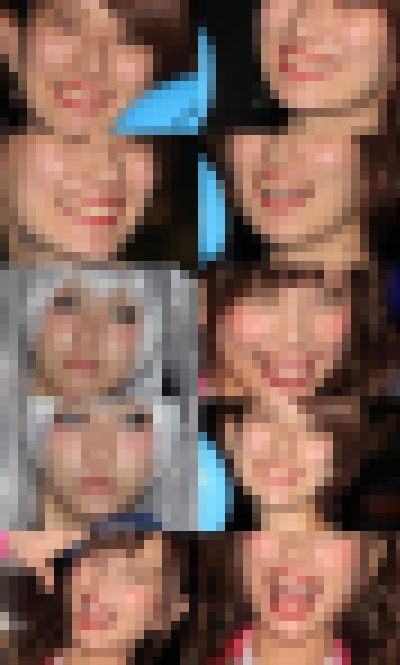 キャンギャルの顔面アップ020　サンプル画像1