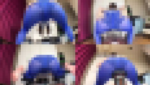 ♡巨尻育成ストレッチ♡スケスケセーラータイツ♡　サンプル画像3