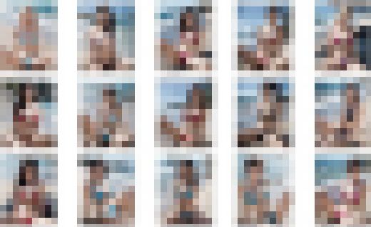 【2Kサイズ】巨乳ビキニ女子のCG集 296枚 サンプル画像2