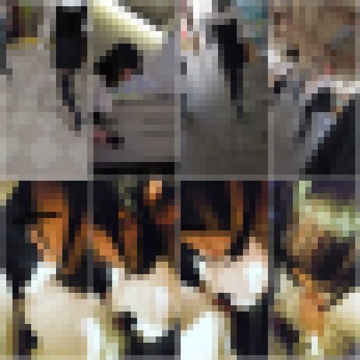 [喘ぎ声有]な絶叫。満員電車でアヘ顔かましながら感じて堕ちるJD　サンプル画像1