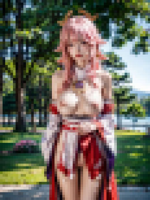 原神 Hコスプレ画像集 (7キャラクター 731枚) サンプル画像2