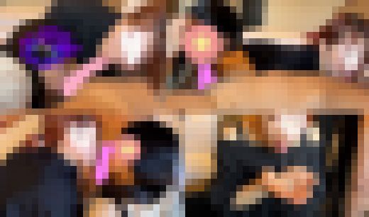 ２人の人気フェラ職人が１本のチンコの奪い合い!最強タッグ実現 真昼のビジホでWイラマフェラ口内発射（少しごっくん）真衣ちゃん＆若　サンプル画像3