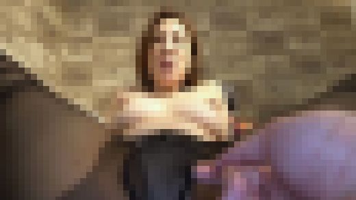 Hカップ爆乳妻 巨根ピストンで失神寸前　サンプル画像1