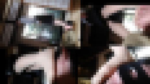 顔面足つぼマッサージ機になってみくちゃんのストッキング足で顔面踏みにじられたM男 サンプル画像2