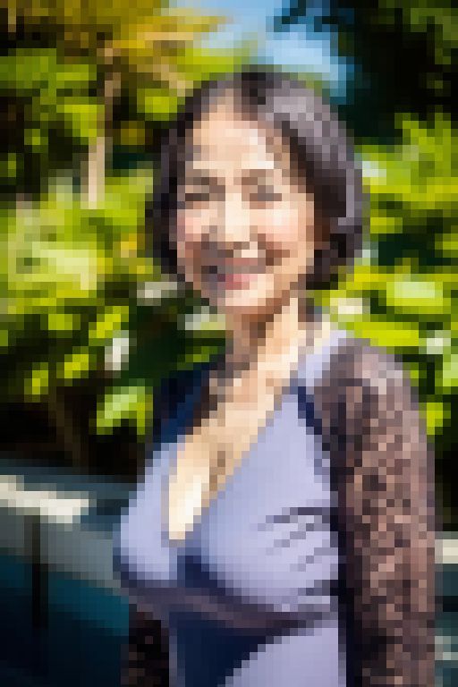 びしょぬれ老女　サンプル画像2
