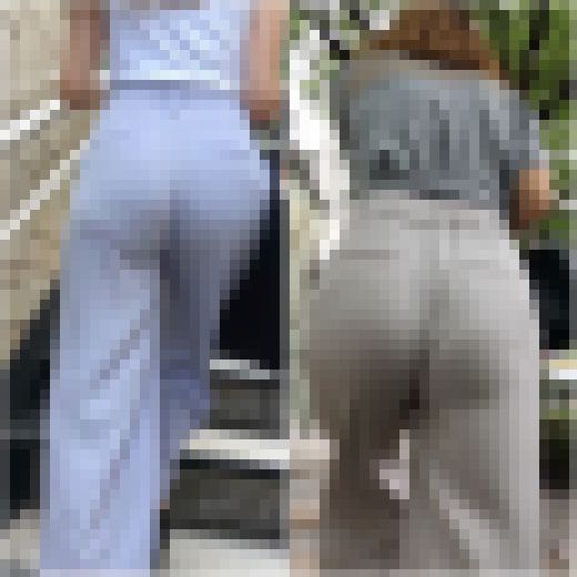 「OLのスラックスはこんな透けパンティー(2名)」　サンプル画像3