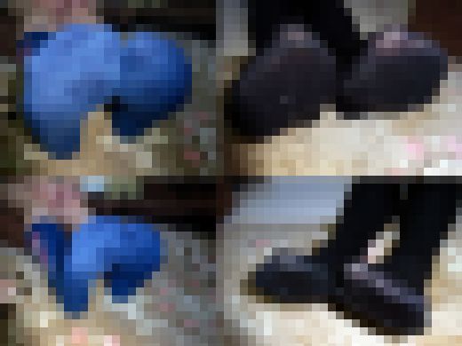 汗跡くっきり!酸っぱいタイツ!保育士さんのおみ足事情!動画編・1【個撮】 サンプル画像1