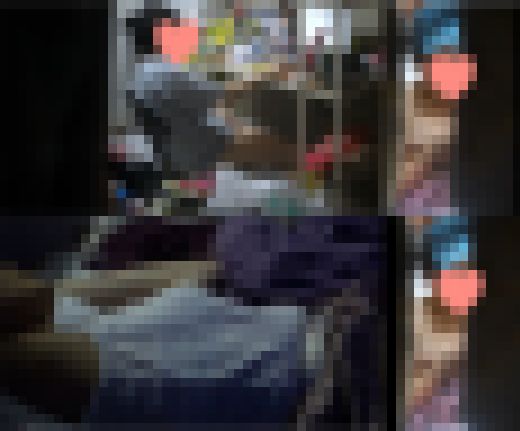 熱帯夜の女の子の部屋は何でもアリ。張り付いた下着から下着からいい香りが漂ってきます。　サンプル画像1